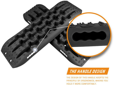 Buy X-BULL 4X4 Recovery Tracks Gen 2.0 - Black (2 Pairs) - Mud Tracks